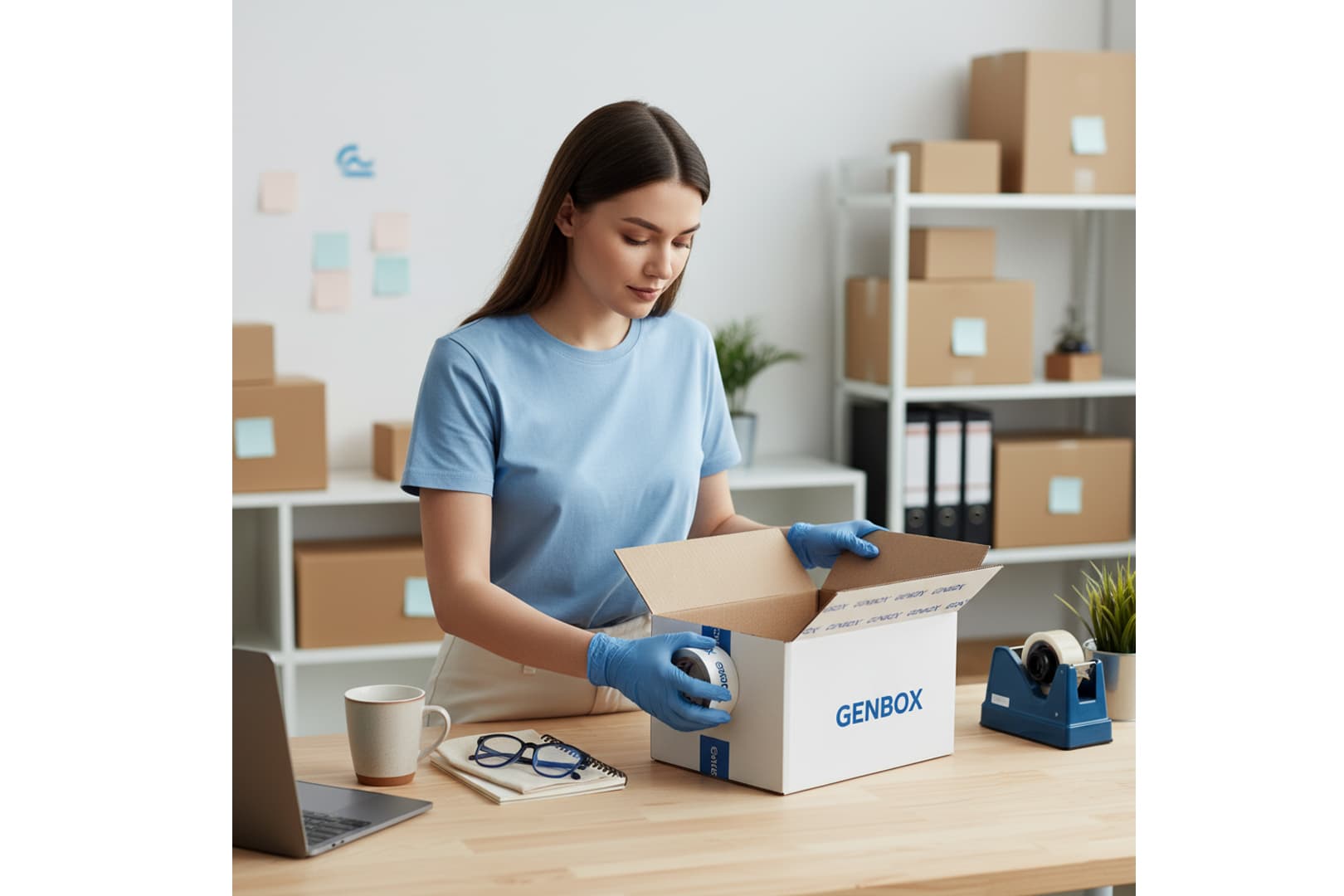 Ảnh: quy trình đóng gói chuyên nghiệp